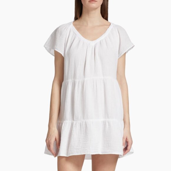 Velvet by Graham & Spencer  Eleanor Gauze Tiered Minidress, XS -$198 - Picture 1 of 1